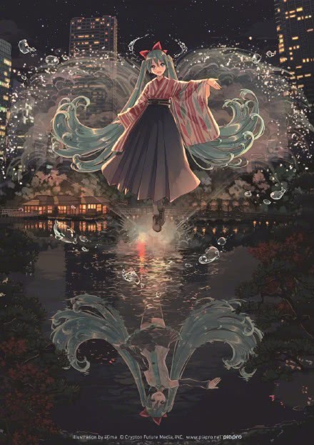 初音未来与东京150年祭合作决定 视觉图公开