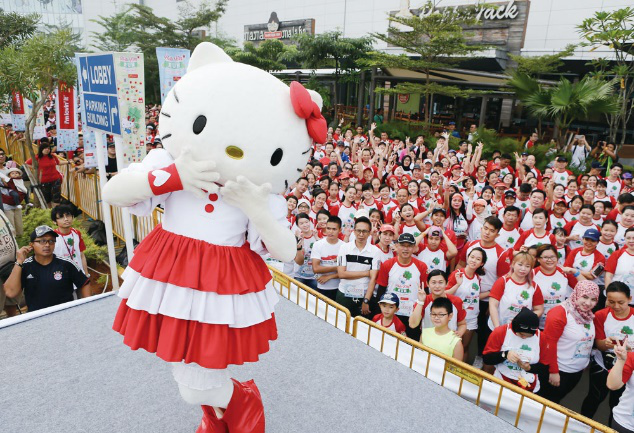 “粉色甜蜜旋风”来袭！Hello Kitty Run 12月登陆广州 展会活动 第2张