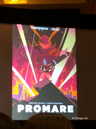 XFLAG ×Trigger 合作动画《PROMARE》 2019 年剧场上映(2019 年 5 月上映，PV 2、声优阵容公开）