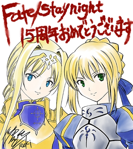 Fate/stay night 游戏发售 15 周年，本日 18 点推出特别纪念影像（FSN 15 周年纪念企划启动冬季举办型月展）