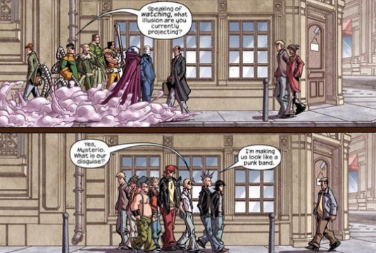 《蜘蛛侠：英雄远征》神秘客太弱了，漫画里的神秘客让人防不胜防