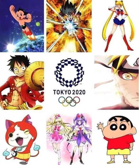 2020东京奥运会九位动漫形象大使，你都认识谁？妥妥的童年回忆