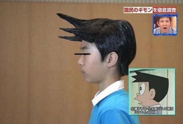 日本节目制作小夫的cos发型，网友：这不就是甲虫？