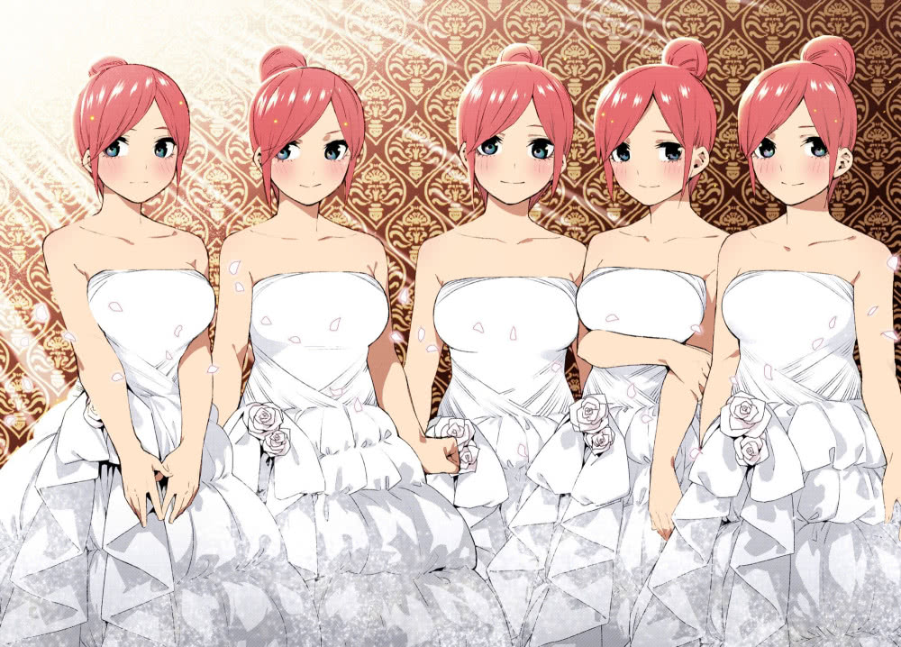 五等分的花嫁第二季定档2021年！二乃，我们下年再见！